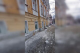 На Музейной площади обрушилась часть фасада федерального памятника