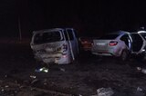 «Гранта» столкнулась с двумя минивэнами на саратовской трассе: трое погибли, шестеро молодых мужчин пострадали