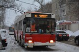 В Саратове остановилось движение троллейбусов и трамваев