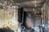 Пожар на Крымской: из здания эвакуировали полтора десятка человек