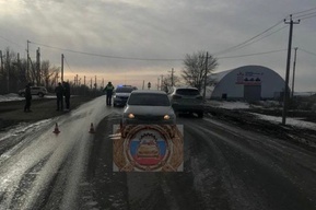 В Гагаринском районе сбили пешехода-нарушителя