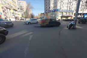 Мотоциклист попал в ДТП на улице Чапаева