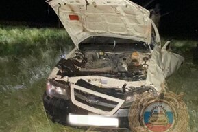 Nexia улетела в кювет с ночной дороги: водитель погиб 