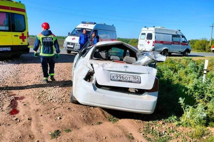 В Энгельсском районе 9-летний ребенок погиб в ДТП, ещё двое детей пострадали