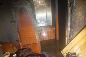 Ночной пожар в девятиэтажке: пенсионерка отравилась угарным газом
