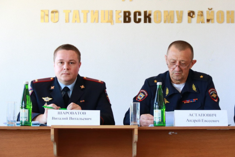 Начальником татищевской полиции стал подполковник, который ранее работал в Тамбовской области