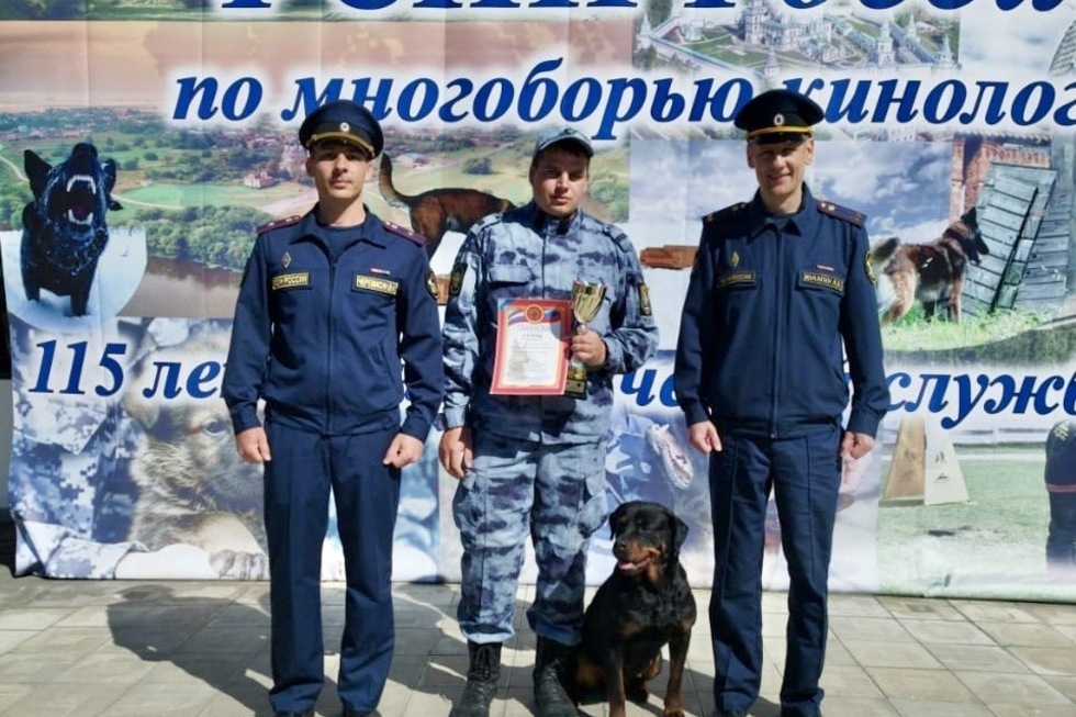 Служебная собака из балашовской колонии завоевала победу на всероссийском соревновании