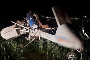 В Саратовской области при падении небольшого самолёта погиб мужчина