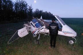 Крушение самолета в Саратовской области: возбуждено уголовное дело