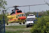 Из Саратова в Пензу на вертолёте срочно перевезли трехдневного малыша