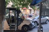 Водитель иномарки почувствовал себя плохо и устроил ДТП с маршруткой