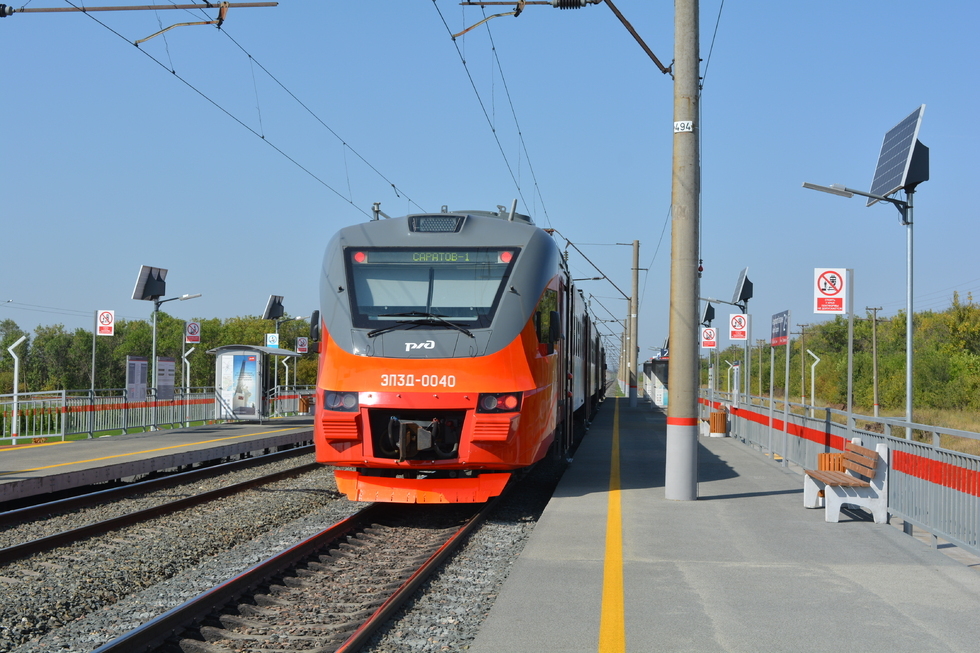 На маршруте электричек между Саратовом и Балаково появится дополнительная остановка