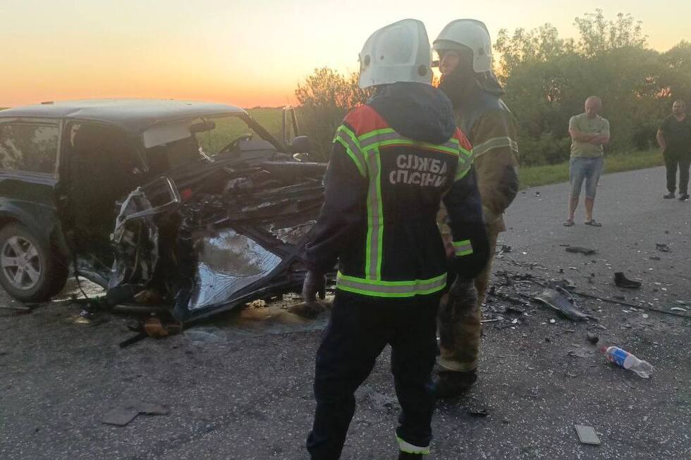 В Ртищевском районе столкнулись два автомобиля: оба водителя погибли