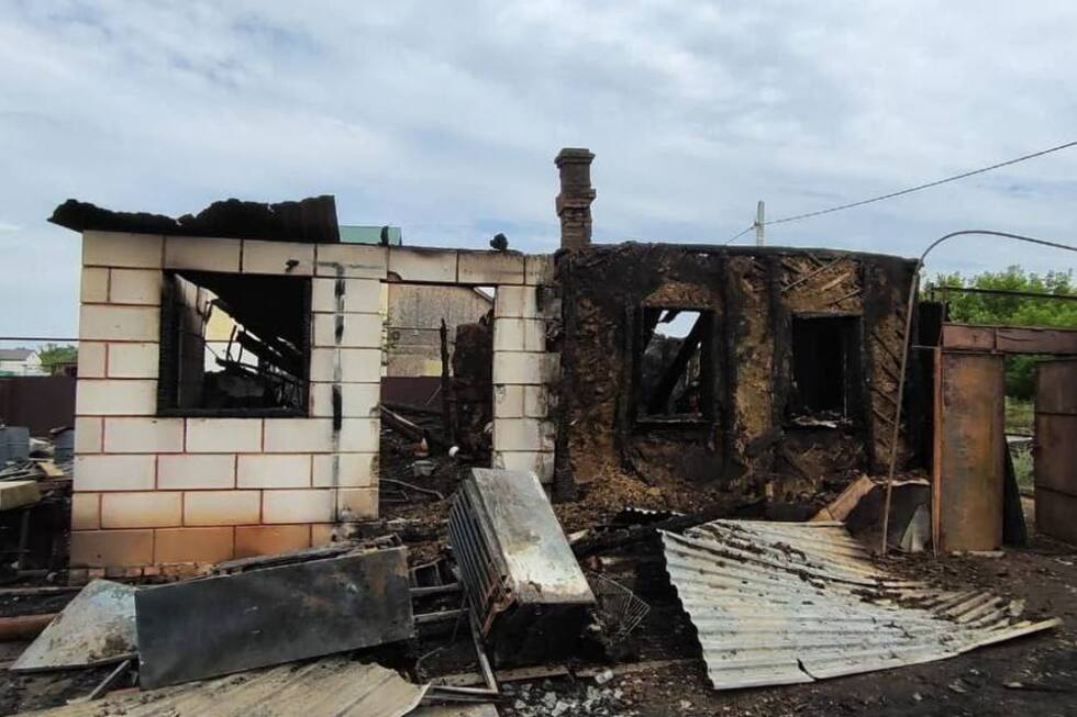Масштабный пожар на окраине Саратова произошел из-за короткого замыкания