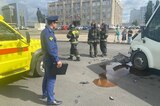 «Москвич» врезался в маршрутку в Балаково