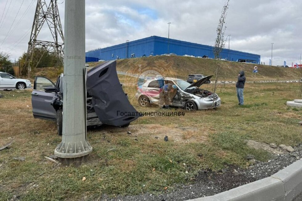 В столкновении иномарок на выезде из города пострадали женщины-водители