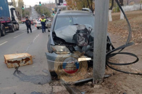 Два человека пострадали в массовой аварии в Заводском районе