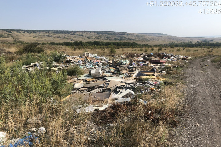 Регоператор ликвидировал очередную несанкционированную свалку в Гагаринском районе