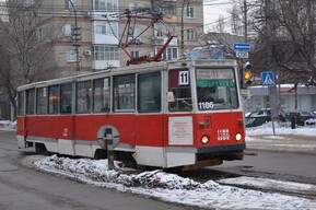 В Саратове в четвертый раз за день встали трамваи 11-го маршрута