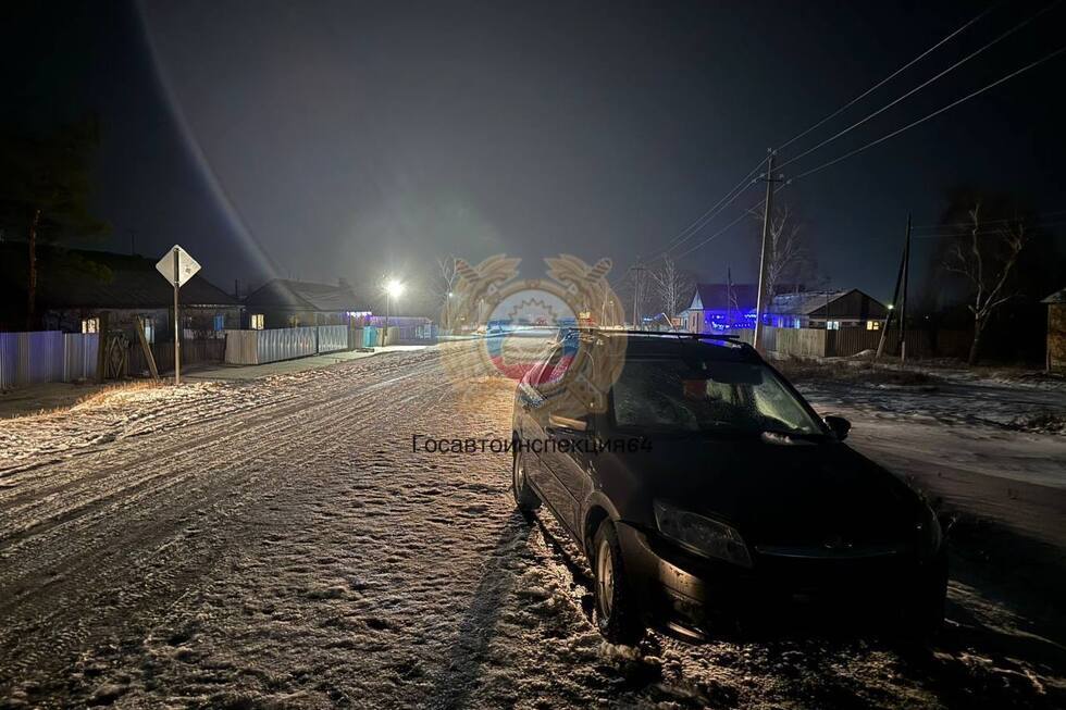 В Гагаринском районе Саратова «Гранта» сбила женщину