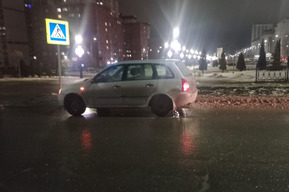 В Солнечном пешеход попала под колёса отечественной легковушки