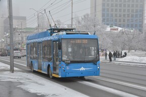 Из-за столкновения автобуса и «ГАЗели» перестали ходить троллейбусы четырёх маршрутов