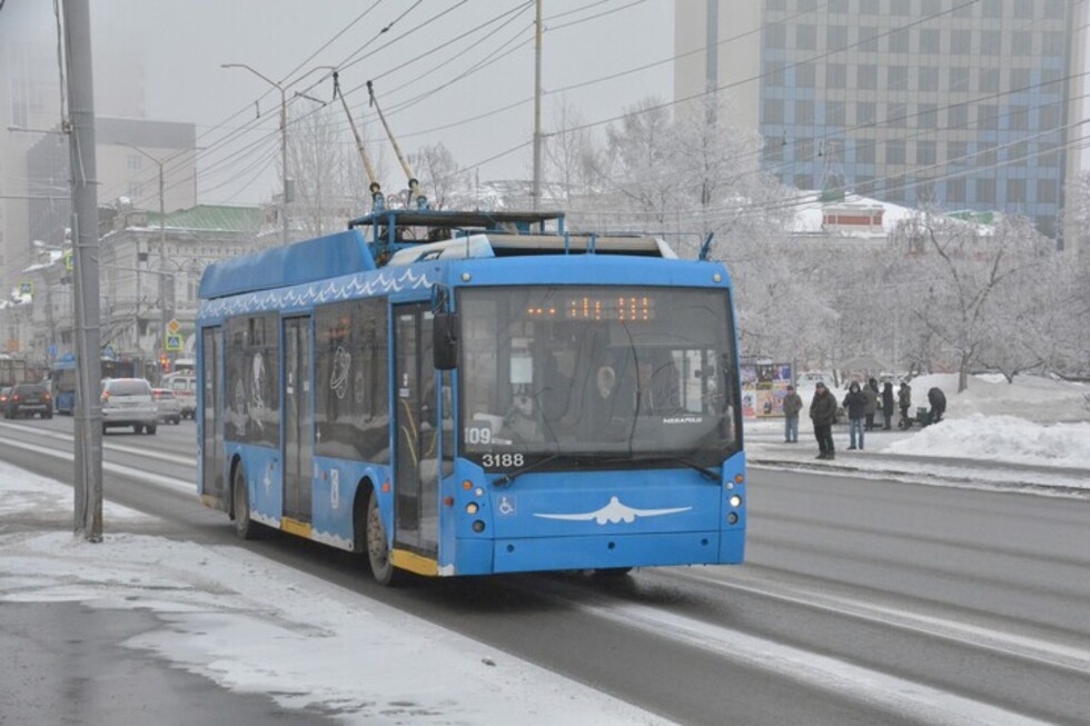 Встали троллейбусы, курсирующие между Саратовом и Энгельсом