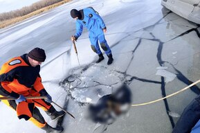 В Волге нашли тело провалившегося под лёд рыбака