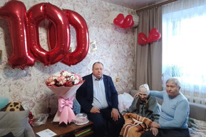 Ветеран Великой Отечественной войны отпраздновала 100-летний юбилей