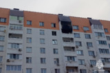 На пожаре в девятиэтажке в Энгельсе погиб мужчина