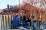 В Аткарске полыхал жилой дом