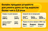 Билайн: продажи устройств для умного дома за год выросли более чем в 2,5 раза