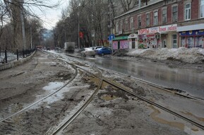 В Саратовскую область пришла оттепель с мокрым снегом и дождями