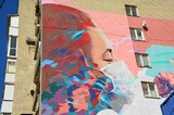 Начался новый сезон фестиваля, во время которого в Саратове появляются огромные граффити: тематика нынешнего года