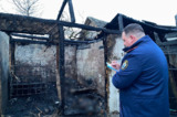 В сгоревшем доме в Петровском районе нашли тела двух мужчин