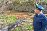 В Вольске оказалась загрязнена река: надзорный орган выясняет, почему это произошло
