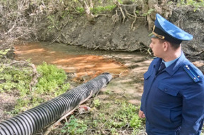 В Вольске оказалась загрязнена река: надзорный орган выясняет, почему это произошло