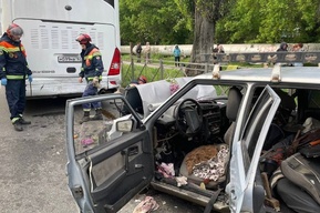 Автобус столкнулся с «девяткой»: один из пострадавших погиб