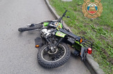 На дорогах области пострадали пенсионер и подросток на мотоциклах