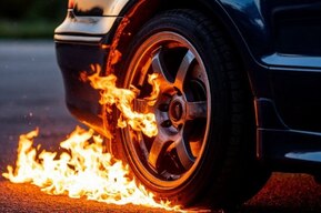 В Энгельсском районе огонь уничтожил три автомобиля