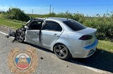 В Балаковском районе произошло тройное ДТП с автобусом