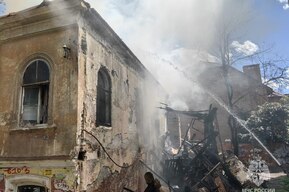 В центре Саратова вновь загорелось задние, которое недавно вернули в список потенциальных памятников