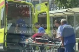 «Скорая помощь» приехала за женщиной к гостинице «Олимпия»