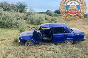 В поле перевернулась «семерка»: водитель погиб