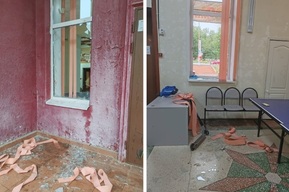 Агрессивный мужчина ворвался в дом культуры, угрожал человеку и разбил окна