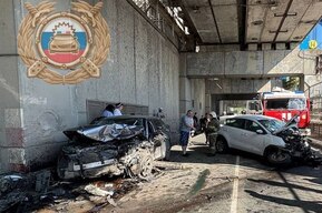 В Балаково три человека пострадали в тройном ДТП рядом с Саратовской ГЭС