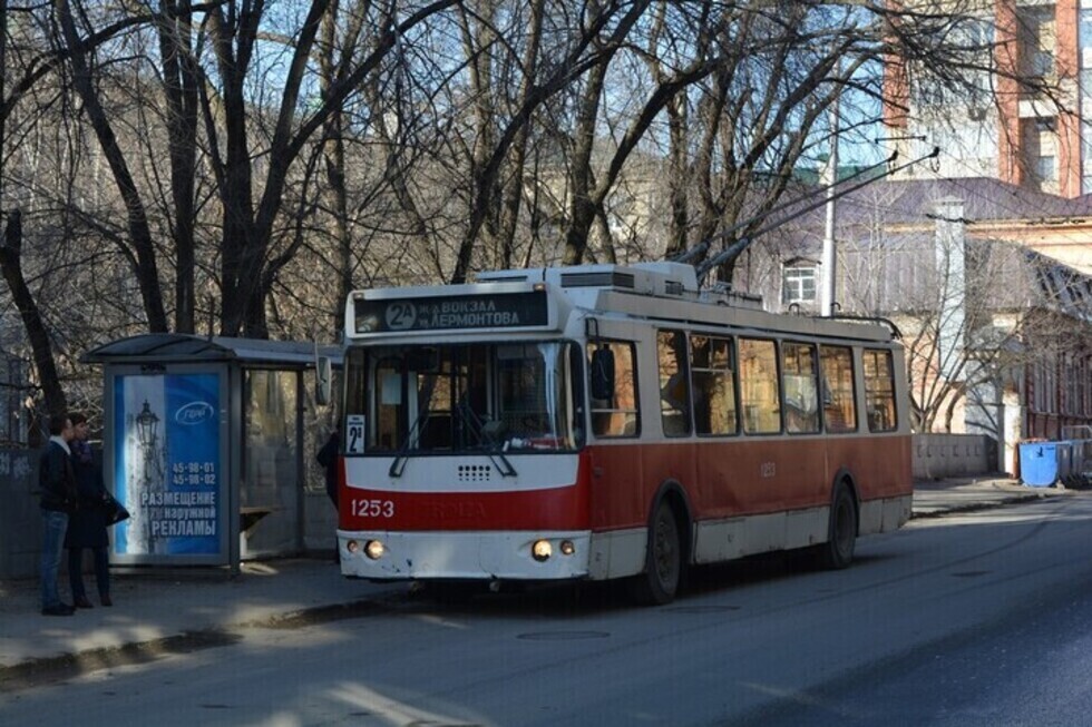 По одному из маршрутов в областном центре до конца рабочей недели не будут ходить троллейбусы
