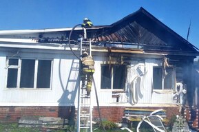 На пожаре в частном доме погибла женщина