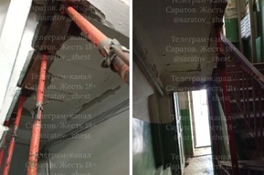«Ходить по одному, вдоль стены»: саратовец рассказал об ужасающих условиях в доме, который не признали аварийным