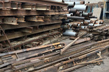КУИ сдает в металлолом 565 тонн рельсов с «шестерки»